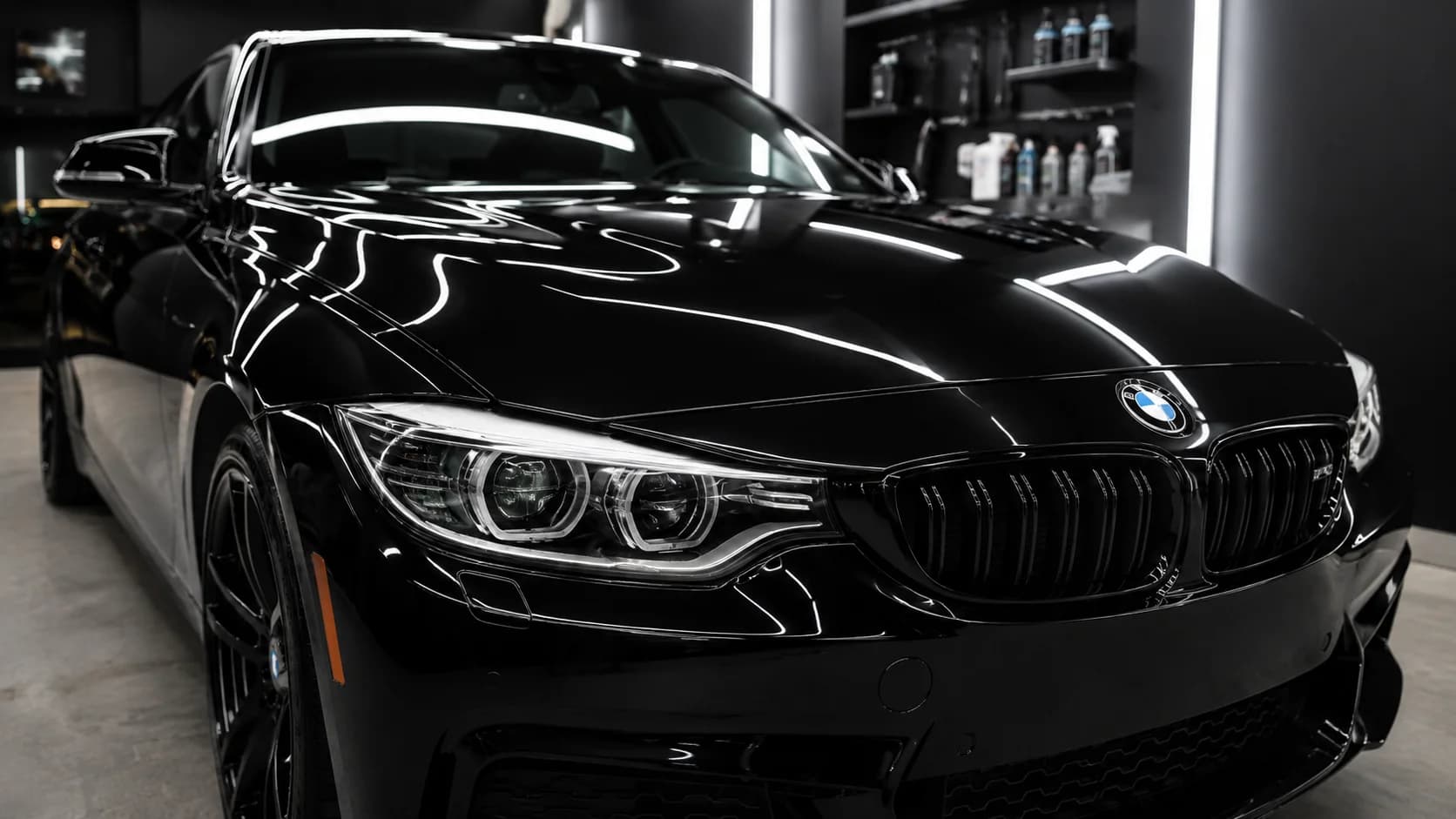 Car after detailing
