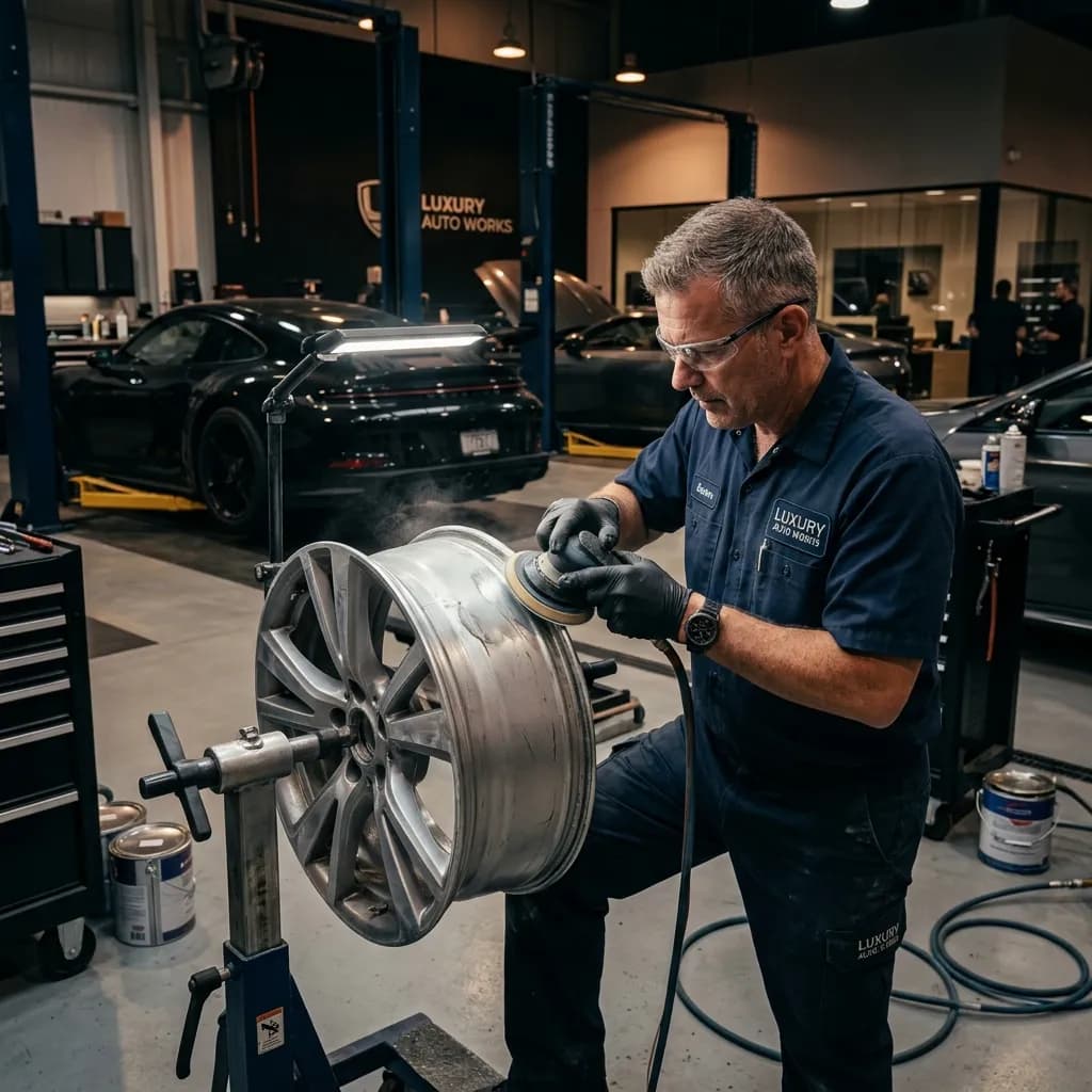 Alloy Wheel Repair Dubai