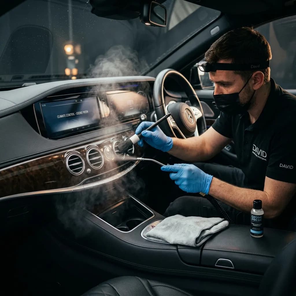 Car Air Conditioner Smell Removal Dubai