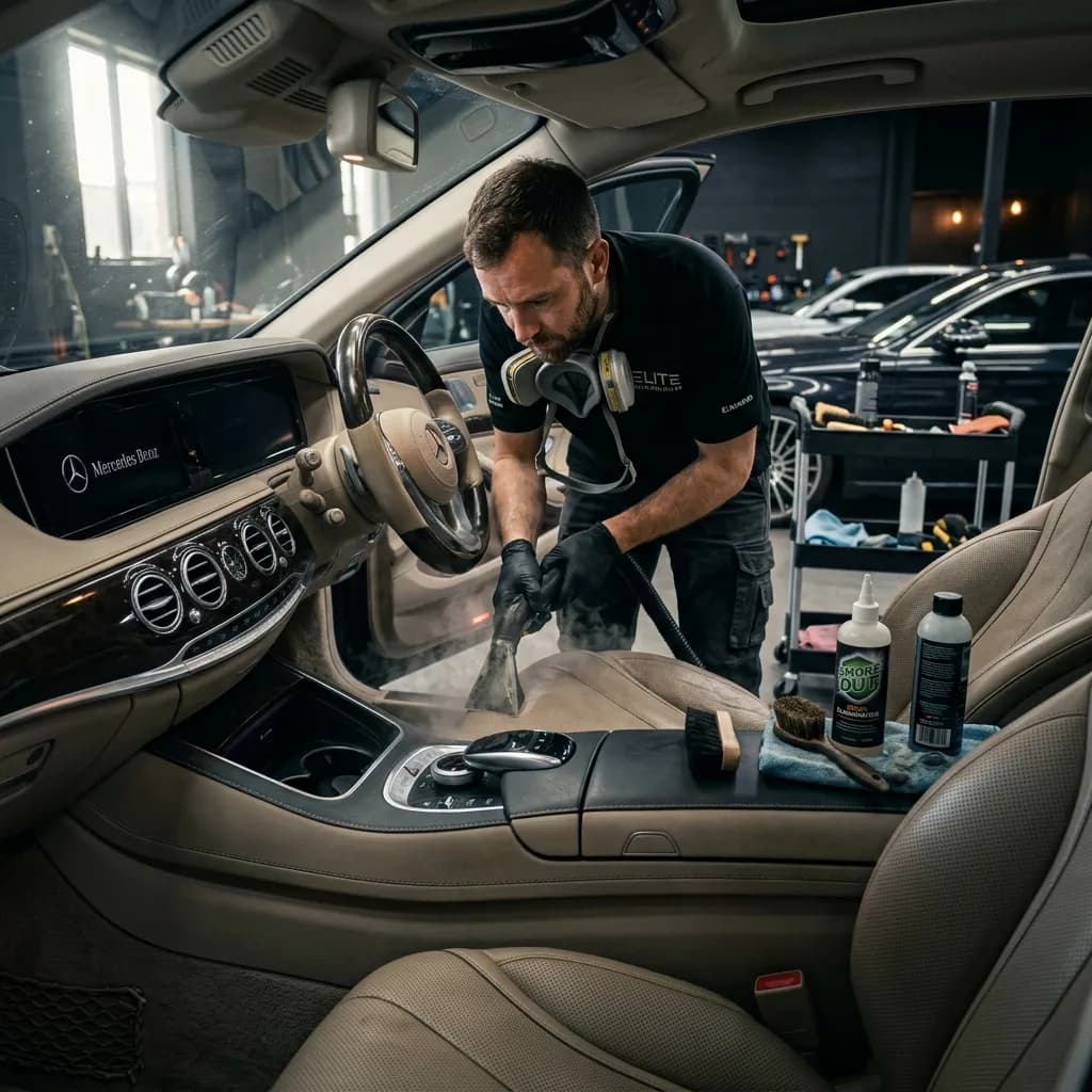 Car Cigarette Smoke Smell Removal Dubai